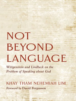 cover image of Not Beyond Language